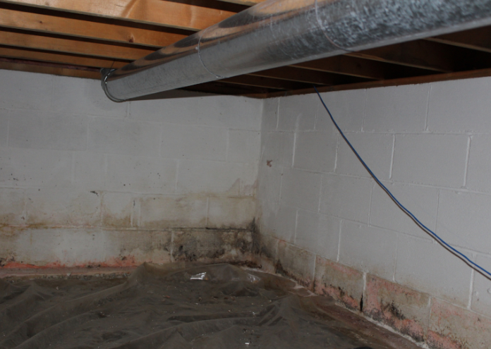 Wet Crawl Space
